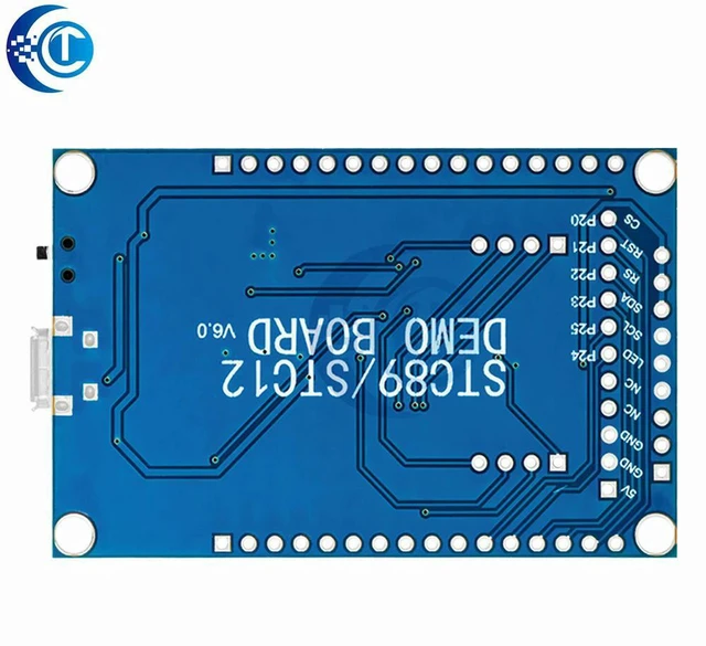 Alt view image 2 of 3 - AJMRTC STC89C52RC 51 MCU Minimum System Board, Plug-and-Play 8051 Microcontroller Core Kit, Onboard Download Circuit, for Electronic Development, Programming Learning and DIY Experiment Projects