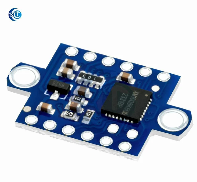 Alt view image 2 of 3 - AJMRTC GY-53 VL53L0X High Precision ToF Laser Distance Sensor Module, Wide Voltage 3V-5V Time-of-Flight Ranging Sensor with I2C Interface, for Arduino STM32 Obstacle Avoidance DIY Electronic Projects