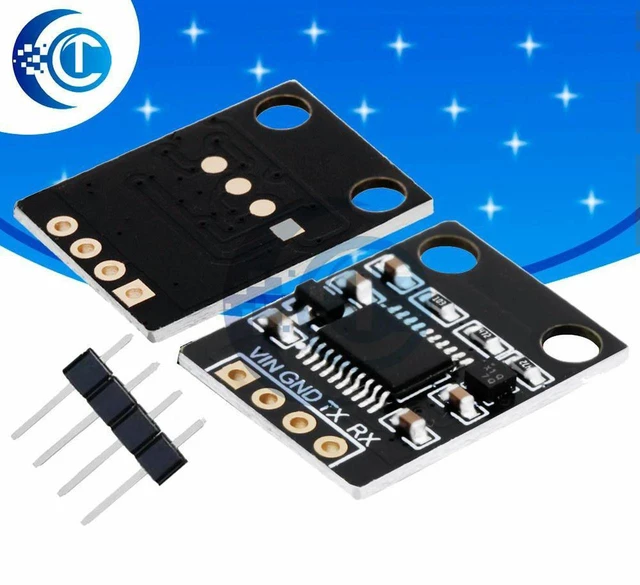 Main image of AJMRTC SC7A20H 3-Axis Acceleration Tilt Angle Sensor Module, 3V-6V Wide Voltage Horizontal Detection Inclinometer, Serial Port UART Output, for STM32 Arduino Tilt Monitoring Electronic DIY Projects