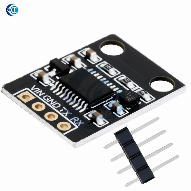 Alt view image 2 of 3 - AJMRTC SC7A20H 3-Axis Acceleration Tilt Angle Sensor Module, 3V-6V Wide Voltage Horizontal Detection Inclinometer, Serial Port UART Output, for STM32 Arduino Tilt Monitoring Electronic DIY Projects