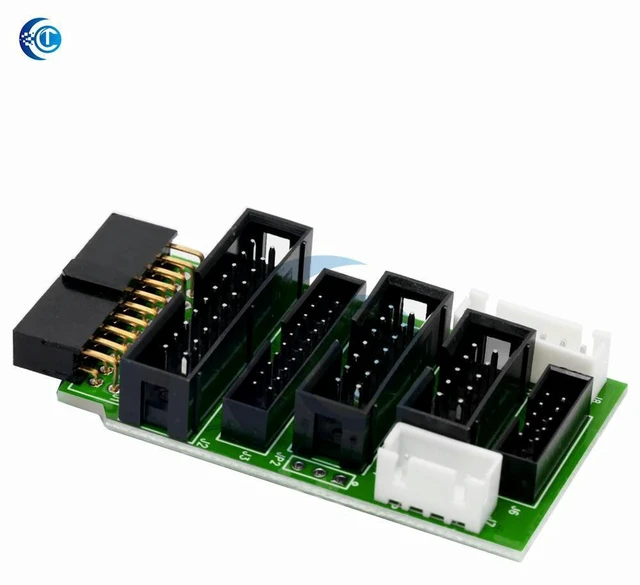 Alt view image 2 of 3 - AJMRTC ARM-Compatible JTAG Debug Adapter, Supports J-LINK ULINK2 V8 Emulator, JTAG Download Debugger for TQ2440 MINI2440 ARM Development Board Embedded Programming DIY Projects