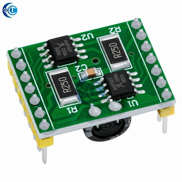 Alt view image 3 of 3 - AJMRTC A4950 Dual DC Brushed Motor Driver Module, High Performance PWM Speed Control Board, Replace TB6612, Bidirectional Motor Controller for Arduino Robot Car Project