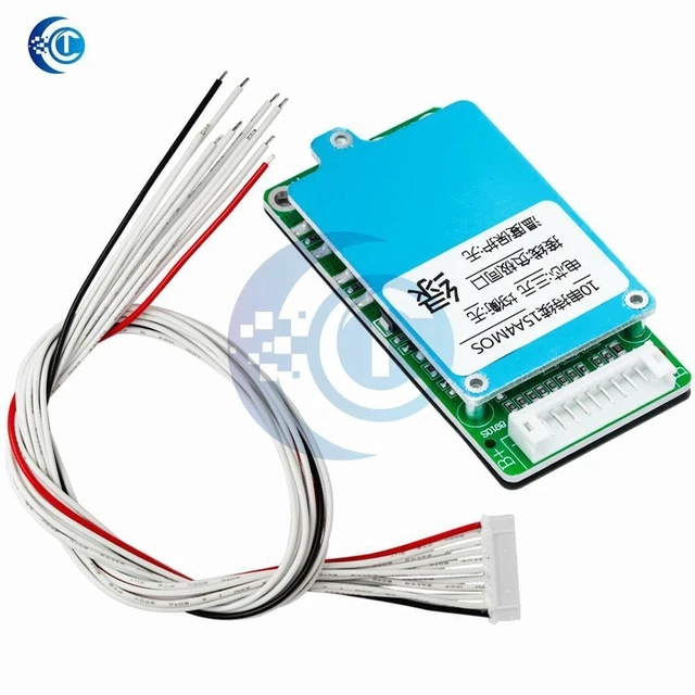 Alt view image 3 of 3 - AJMRTC BMS 10S 36V 15A Li-ion Battery Protection PCB Board, with Cell Balance Function, Overcharge Over Discharge Short Circuit Protection for 10 Series Lithium Battery Pack