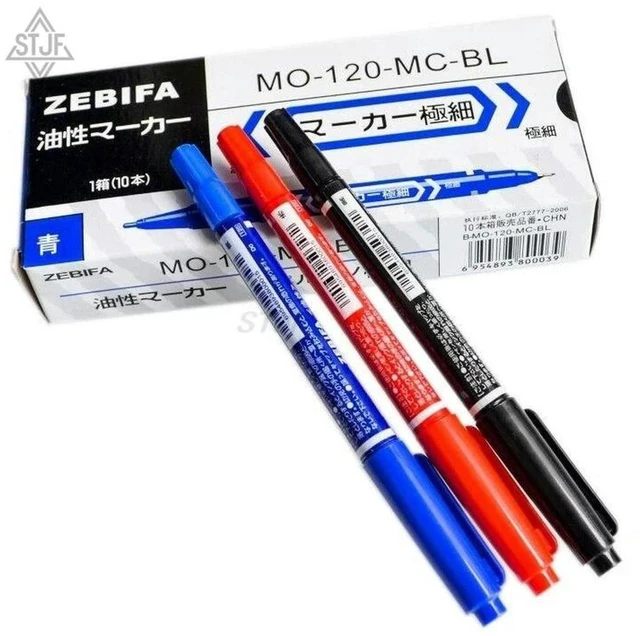 Main image of AJMRTC CCL Anti-Etching PCB Circuit Board Ink Marker Double Pen Set, Red Blue Black Waterproof Ink Marker for DIY PCB Etching, Solder Mask Circuit Board Drawing Tool