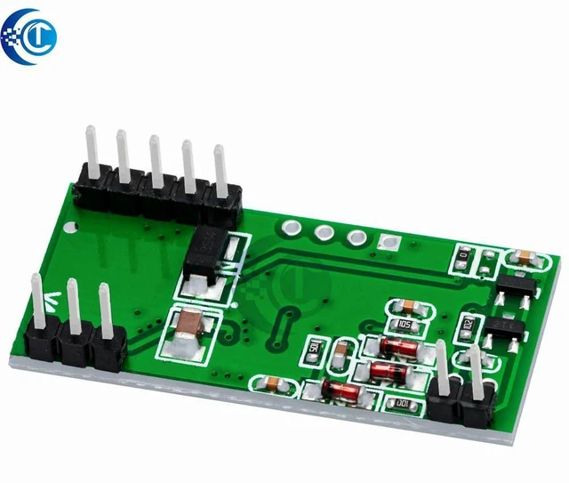 Alt view image 2 of 3 - AJMRTC DIY Access Control RFID Reader Module, 125KHz RDM6300 RFID Card Reader with UART Serial Output, Non-contact RF Identification Sensor for Arduino Door Lock Security Project