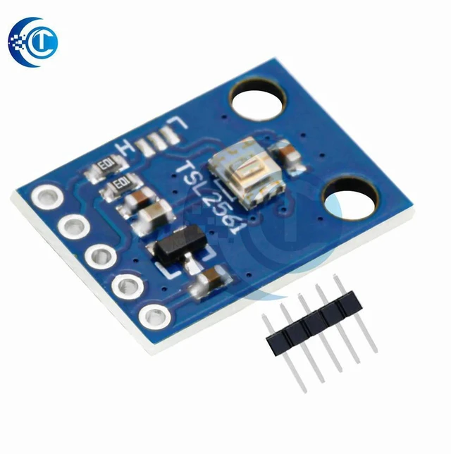 Alt view image 2 of 3 - AJMRTC GY-2561 TSL2561 Luminosity Sensor Module, Digital Infrared Light Intensity Sensor Breakout Board, High Precision Lux Detector for Arduino Raspberry Pi Light Measurement Project