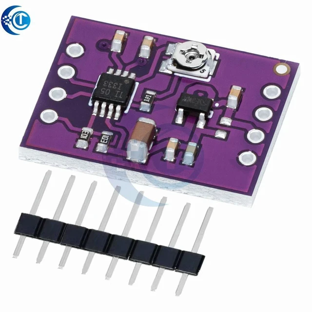 Alt view image 3 of 3 - AJMRTC INA333 Precision Instrumentation Amplifier Module, Low Noise Op-Amp Board, Multifunctional Weak Signal Acquisition for Human Body Bio-Signal Detection DIY Circuit Projects