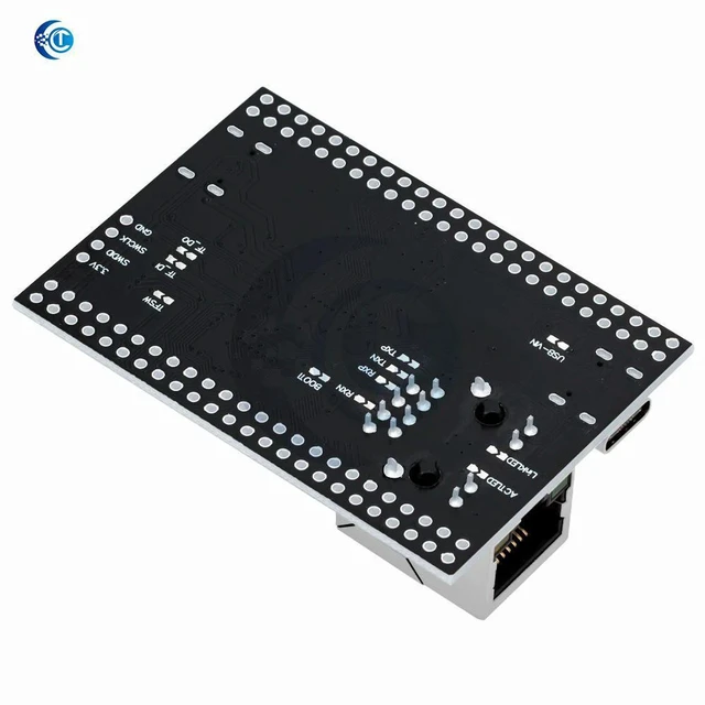 Alt view image 3 of 3 - AJMRTC CH32V307VCT6 Development Board, 32-bit RISC-V Core MCU, 144MHz Main Frequency, Support RT-Thread Real-Time OS, Onboard Microcontroller for Embedded IoT Electronic Development Projects