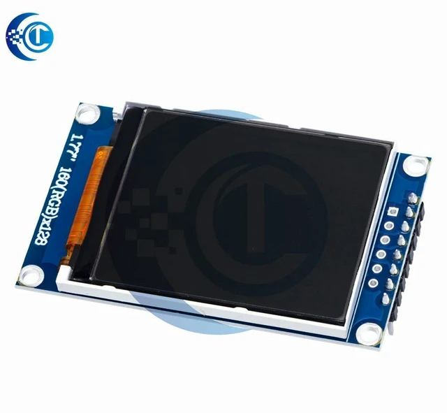 Alt view image 3 of 3 - AJMRTC 1PC 1.77 Inch SPI TFT Color Screen Module, 128×160 Serial Port LCD Display Panel, Compatible with STM32 Arduino ESP32 for Embedded DIY Electronic Projects
