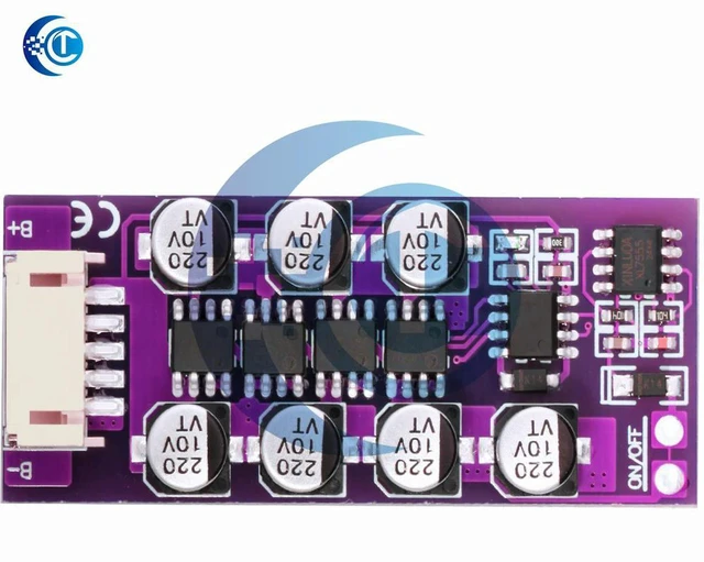 Alt view image 2 of 3 - AJMRTC 3S 4S Li-ion Active Balancer Board, 1.2A High Current Battery Equalization Module, Lithium Cell Voltage Equalizer for 3 Series 4 Series Li-ion Battery Pack DIY Projects