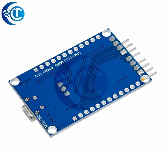 Alt view image 3 of 3 - AJMRTC STM32F030F4P6 Minimum System Development Board, Cortex-M0 Core MCU Module, Compatible for Embedded Learning, Code Debugging and STM32 Electronic DIY Prototyping Projects