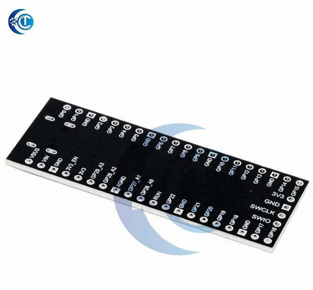 Alt view image 3 of 3 - AJMRTC RP2350A Core Minimum System Development Board, 128Mbit (16MB) QSPI Flash Dual-Core Dual-Architecture MCU Module, Type-C USB Interface, Compatible with Raspberry Pi Pico 2 for Embedded DIY