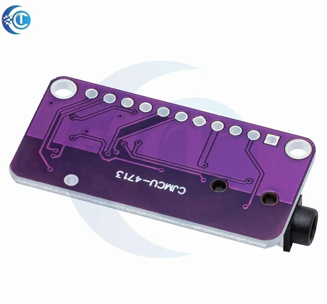 Alt view image 3 of 3 - AJMRTC CJMCU-4713 SI4713 Stereo FM Transmitter Module DC 3-5V Frequency Modulation Board I2C Digital Radio MCU Controller with RDS RBDS for Arduino DIY Wireless Audio Broadcast