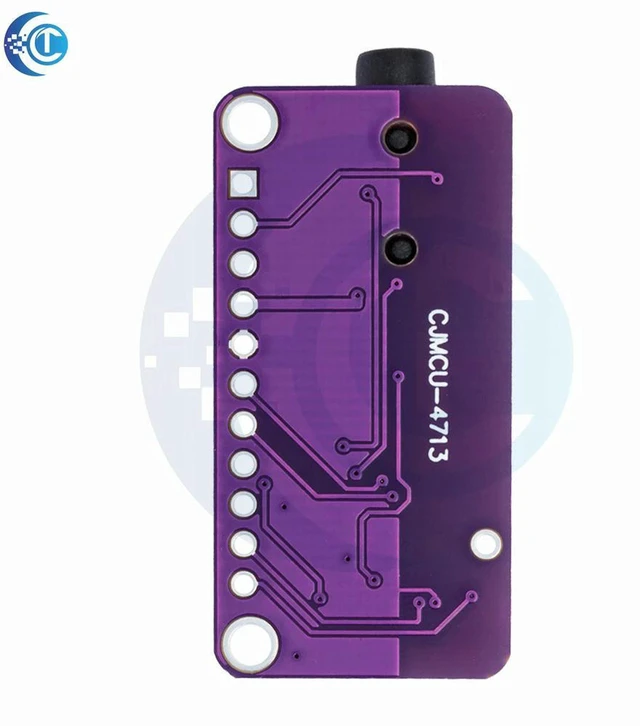 Alt view image 2 of 3 - AJMRTC CJMCU-4713 SI4713 Stereo FM Transmitter Module DC 3-5V Frequency Modulation Board I2C Digital Radio MCU Controller with RDS RBDS for Arduino DIY Wireless Audio Broadcast