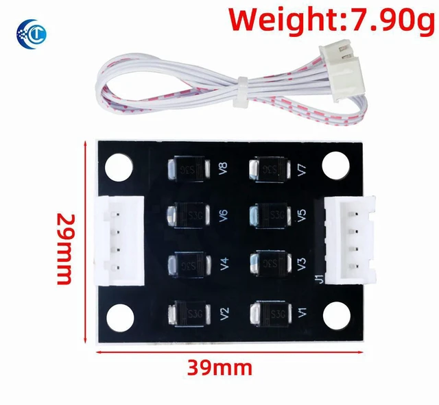 Alt view image 2 of 3 - AJMRTC TL Smoother Addon Module for 3D Printer Stepper Motor Driver, Eliminate Vibration Patterns Reduce Motor Clipping Improve Printing Quality DIY Accessory