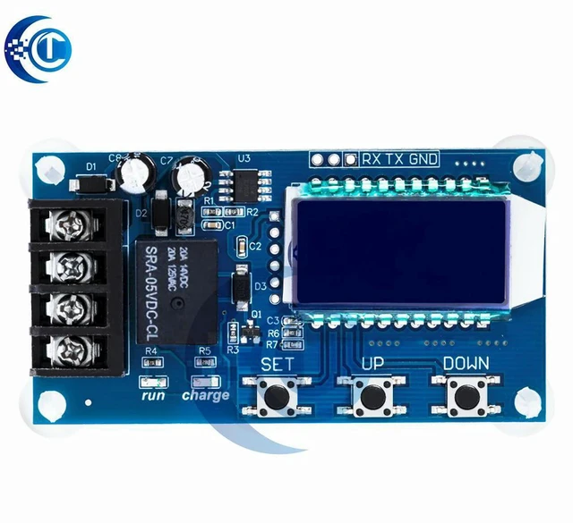 Alt view image 3 of 3 - AJMRTC XY-L10A Solar Charge Controller Module, 6V-60V 10A Lead Acid Battery Charger Protection Board with Time Switch & Battery Capacity Indicator for Solar Power DIY Projects