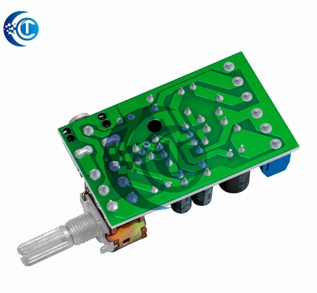 Alt view image 2 of 3 - AJMRTC Compact 2.0 Stereo AUX Amplifier Board, TDA2822M Dual Channel Audio Amp Module DC 1.8V-12V Wide Voltage Input for Speaker DIY Portable Audio Electronic Projects