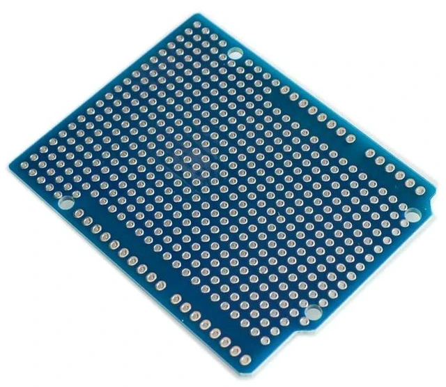 Alt view image 3 of 3 - AJMRTC 10PCS/LOT Prototype PCB Expansion Board for Arduino UNO R3 ATMEGA328P Shield, FR-4 Fiber Breadboard PCB with 2mm & 2.54mm Pitch for Electronic Circuit Prototyping DIY Projects
