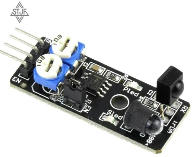 Main image of AJMRTC STJF KY-032 4Pin IR Infrared Obstacle Avoidance Sensor Module, Digital Distance Detector for DIY Smart Car Robot, Obstacle Detection Module Compatible with Arduino Raspberry Pi Electronics