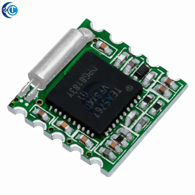 Alt view image 3 of 3 - AJMRTC TEA5767 FM Radio Module, DIY FM Stereo Receiver Complete Edition, Digital FM Tuner Module, I2C Interface Wireless Radio Board for Arduino Raspberry Pi Electronic DIY Projects