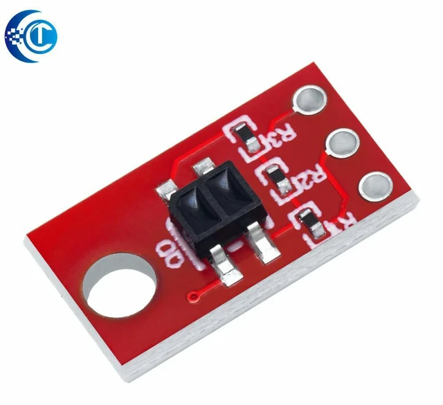 Alt view image 2 of 3 - AJMRTC QRE1113 Infrared Reflective Sensor Module, 3.3V-5V Non-contact IR Reflection Detector, Line Tracking Proximity Sensor Board for Arduino Raspberry Pi DIY Circuit Robot Projects