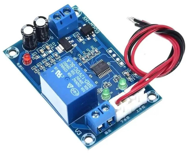 Alt view image 3 of 3 - AJMRTC XH-M203 Automatic Water Level Controller Module, Liquid Level Sensor Switch, Water Pump Auto On/Off Control Board for Water Tank, Pool, Aquarium and Liquid Monitoring DIY Projects