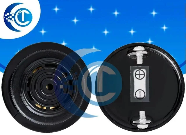 Alt view image 3 of 3 - AJMRTC SFM380 Active Buzzer, DC12V/24V Piezoelectric Continuous Sound Alarm Speaker, Car Dedicated Electronic Beep Warning Buzzer for Vehicle, Industrial Equipment and DIY Alarm Projects