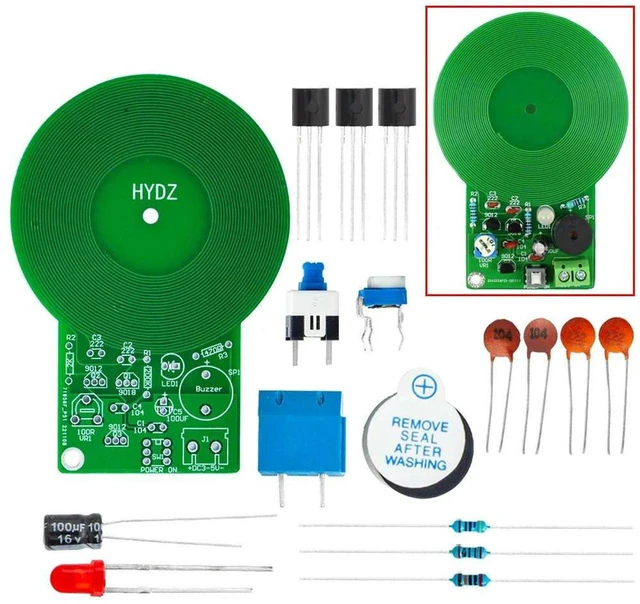 Main image of AJMRTC High Sensitivity CLT Non-Contact Detection Sensor Kit, 1PC 3V-5V Wide Voltage 60mm Sensing Distance DIY Sensor Board for Electronic Experiments and Circuit Projects