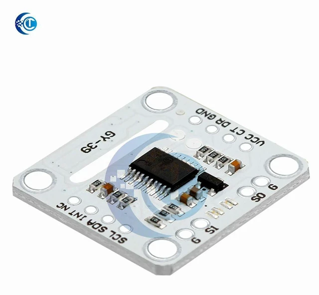 Alt view image 3 of 3 - AJMRTC GY-39 4-in-1 Environmental Sensor Module, Serial UART I2C Output, Detect Light Intensity Temperature Humidity Atmospheric Pressure, DIY Electronic Weather Sensor for Arduino STM32 IoT Project,