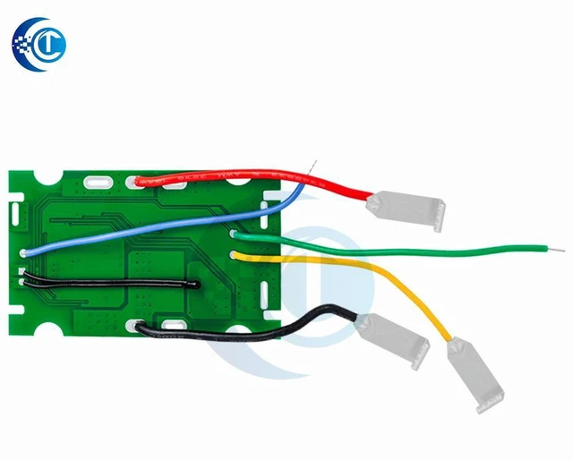 Alt view image 2 of 3 - AJMRTC BS 6S 25V 30A BMS Lithium Battery Protection Module, 2MOS Direct Insert Charging Board for 6 Series Li-ion Battery, Fit Hand Drill, Electric Wrench, Hand Grinder Power Tool