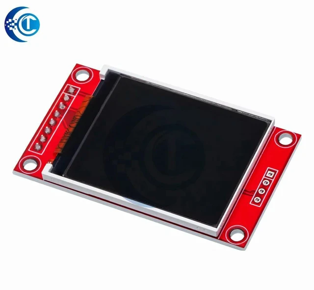 Alt view image 2 of 3 - AJMRTC 1PCS 1.8 inch TFT LCD Screen Module, SPI Serial Interface, 128×160 Resolution Display Panel, Compatible with 51 MCU, Supports 4 IO Port Driver for Electronic DIY and Embedded Project