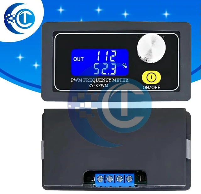 Alt view image 2 of 3 - AJMRTC XY-PWM1 PWM Signal Generator Module, Dual-Mode Adjustable Frequency & 0-100% Duty Cycle Square Wave Output, PWM Pulse Signal Source for Motor Speed Control, LED Dimming and Electronic Circuit