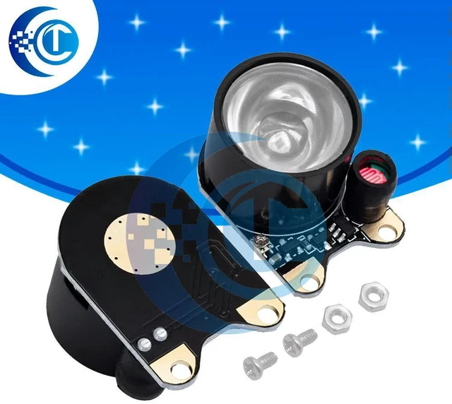 Alt view image 3 of 3 - AJMRTC 3W 850nm IR Infrared LED Fill Light Module, 1PC Night Vision Supplementary Lamp, Adjustable Brightness, Compatible with Raspberry Pi Camera for Security Monitoring, Night Vision Shooting & CCTV