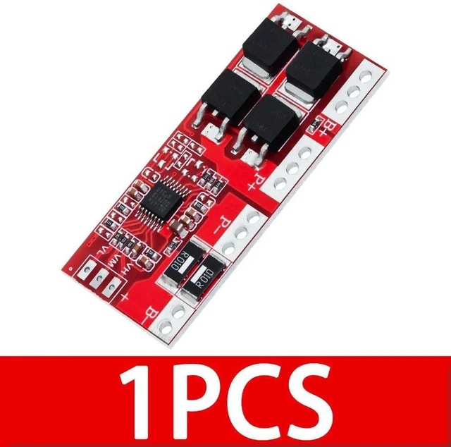 Main image of AJMRTC 4S 30A Li-ion BMS Protection Board, 14.4V-16.8V Lithium Battery Management Module, Overcharge, Overdischarge, Overcurrent & Short Circuit Protection for 18650 Battery Pack DIY Power Projects