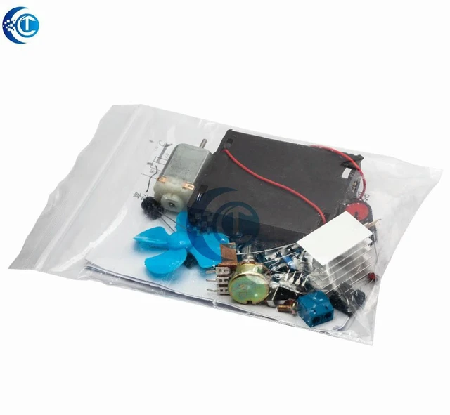 Alt view image 2 of 3 - AJMRTC NE555 Motor Speed Regulation DIY Kit, PWM DC Motor Speed Controller, Unassembled Soldering Training Module for Vocational Electronic Assembly & Maker Teaching Projects