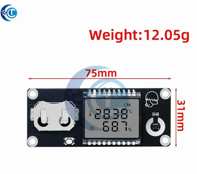 Alt view image 3 of 3 - AJMRTC NSHT30 High Precision Temperature Control Box, Rechargeable Lithium Version with LCD Display Module, Digital Thermostat Controller for Constant Temperature Experiment & DIY Temperature Monitori