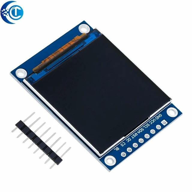 Alt view image 2 of 3 - AJMRTC 1.54" HD IPS TFT LCD Module CLT IT, 240×240 Full Color Display, SPI Interface ST7789 Driver Screen for Arduino, Raspberry Pi, Embedded System and Electronic DIY Projects