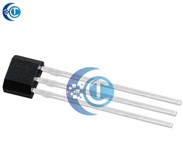 Alt view image 2 of 3 - AJMRTC 10pcs/lot SS41F Bipolar Hall Effect Sensor, 41F 0H41 SH41 S41 Hall Element, Motor Hall Sensor for Electric Car Motor Speed Detection, Magnetic Trigger and Electronic DIY Projects