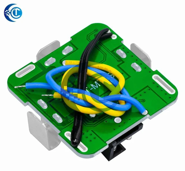 Alt view image 3 of 3 - AJMRTC 4S Lithium Battery Protection Board, 14.4V/16.8V 14A 2MOS Four Strings BMS Module, Overcharge Over Discharge Short Circuit Protection for Lithium Battery Pack DIY Projects