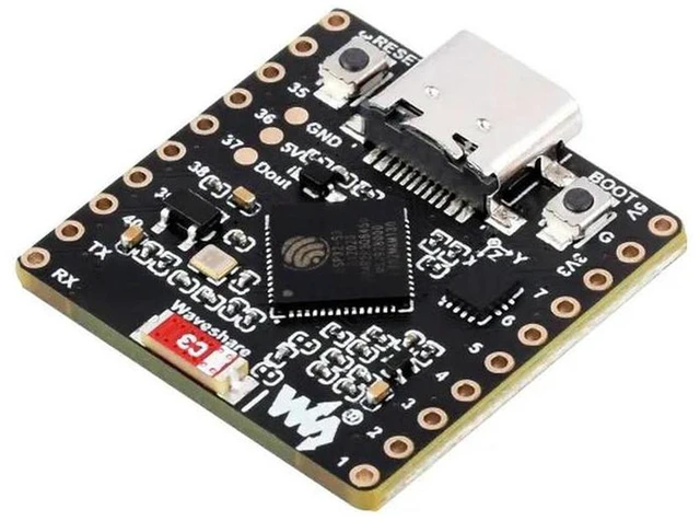 Alt view image 2 of 3 - AJMRTC ESP32-S3-Matrix Development Board, Onboard 8×8 RGB LED Matrix & QMI8658 6-Axis Sensor, Wi-Fi Bluetooth Module, ESP32-S3 MCU for IoT, Embedded Programming and DIY Electronic Projects
