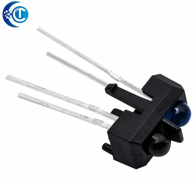 Alt view image 3 of 3 - AJMRTC 10pcs TCRT5000L TCRT5000 Reflective Infrared Optical Sensor, Photoelectric Switch IR Photoelectric Detector Module for Object Counting, Line Tracking and Obstacle Detection DIY Projects