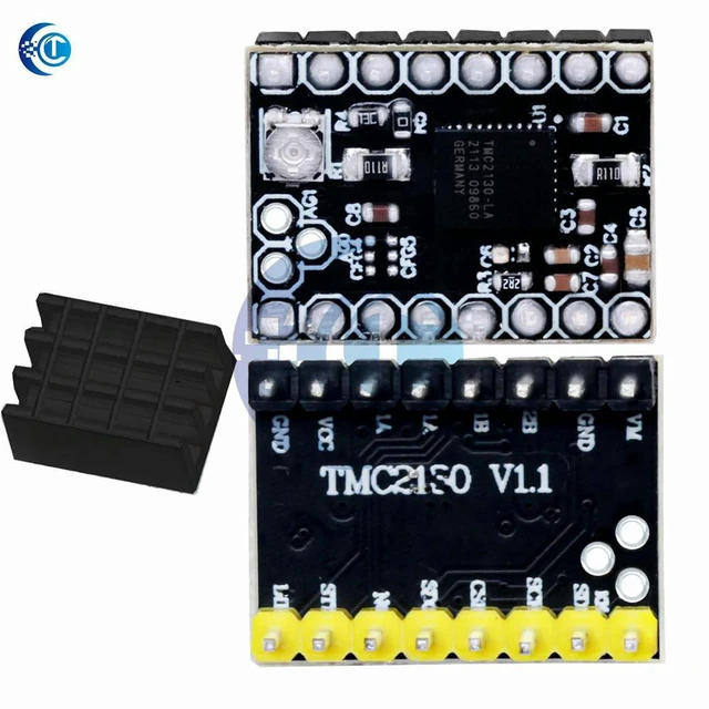Alt view image 2 of 3 - AJMRTC TMC2130 V1.1 Ultra-Silent Stepper Motor Driver, 256 Microstepping StepStick Controller with SPI Interface, 3D Printer Replacement Module Compatible with SKR, RAMPS Boards