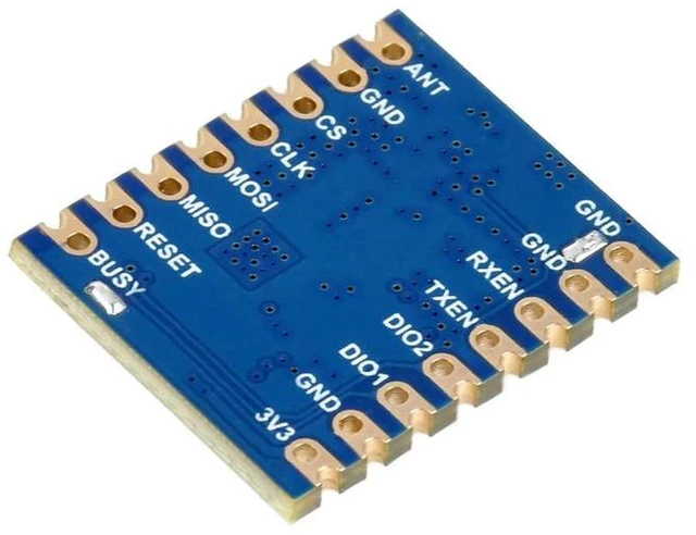Alt view image 3 of 3 - AJMRTC Core1262-868M LoRa Module SX1262 Wireless Transceiver Module, EU868 868MHz Band Anti-Interference RF Communication Module for IoT Sensor, Remote Data Transmission & Smart Device Projects