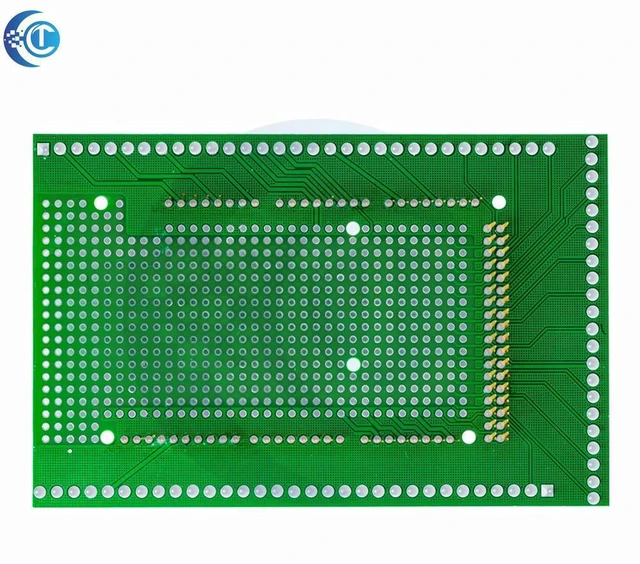 Alt view image 2 of 3 - AJMRTC MEGA2560 Prototype Shield, Double-Sided DIY PCB Protoboard with Screw Terminals, Expansion Breadboard Shield for Arduino MEGA2560 Board Electronic Circuit Prototyping