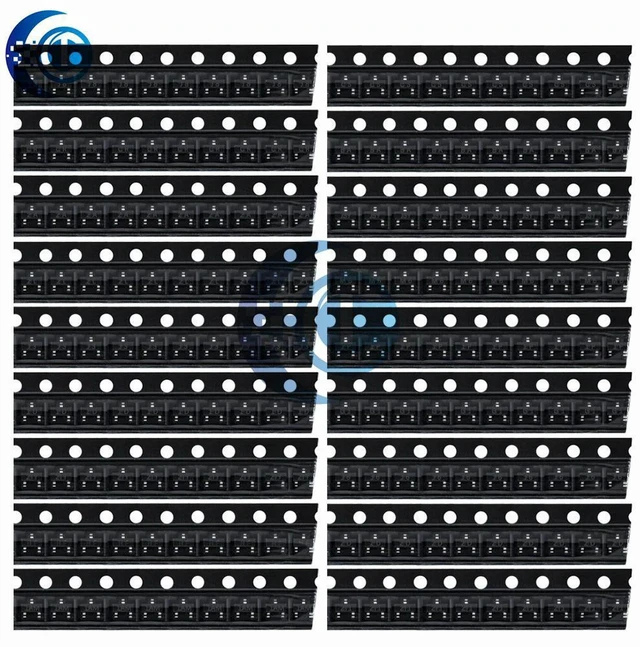 Alt view image 2 of 3 - AJMRTC 18 Kinds Transistor Assortment Kit, 10Pcs Each Total 180Pcs, 2N2222 S9013 S9014 S9015 S9018 S8050 S8550 5551 5401 2N3904 2N3906 A1015 A733 A42 A92 C1815 C945 NPN PNP Bipolar Transistors for Ele