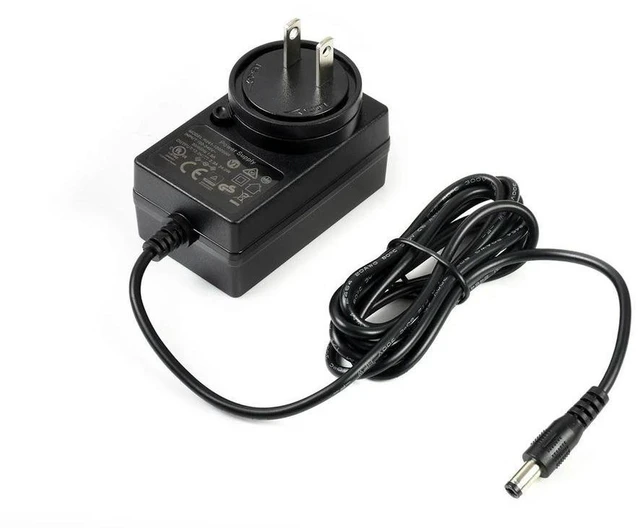 Alt view image 3 of 3 - AJMRTC 12V 2A Power Supply Adapter, DC Jack Output Wall Mount Power Converter, 12Volt 24W AC to DC Transformer for LED Strip Light, Router, CCTV Camera, Electronic DIY and Household Equipment