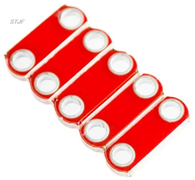Alt view image 2 of 2 - AJMRTC 10Pcs/Lot LilyPad LED Module, Sewable Light Board with Positive & Negative Pads, Coin Cell Powered LED Indicator, Wearable E-textile & Fabric Circuit DIY Projects for LilyPad Arduino