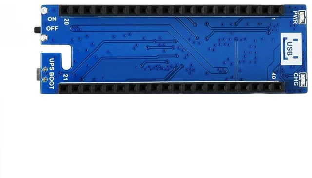 Alt view image 3 of 3 - AJMRTC Raspberry Pi Pico UPS Module, Stackable Uninterruptible Power Supply Lithium Battery Expansion Board, Overcharge Over-Discharge Protection, 3.7V Li-ion Power Backup for Raspberry Pi Pico DIY