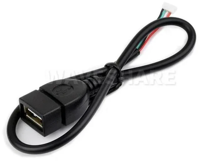 Main image of AJMRTC 10Pcs MX1.25 4Pin to USB Type-A Female Cable, 30cm Length MX1.25 4 Pin Connector Wire, USB A Female to MX1.25 4Pin Adapter Cable for Power Supply and Electronic DIY Projects
