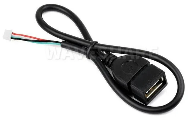 Alt view image 2 of 3 - AJMRTC 10Pcs MX1.25 4Pin to USB Type-A Female Cable, 30cm Length MX1.25 4 Pin Connector Wire, USB A Female to MX1.25 4Pin Adapter Cable for Power Supply and Electronic DIY Projects